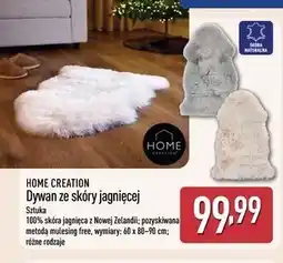 ALDI Dywan ze skóry jagnięcej 60 x 80-90 cm Home Creation oferta