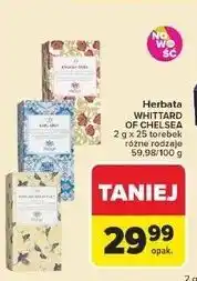 Carrefour Herbata english breakfast Whittard oferta
