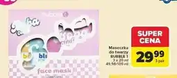 Carrefour Maseczka do twarzy Bubble T oferta