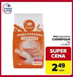 Globi Mąka pszenna typ 550 Carrefour oferta