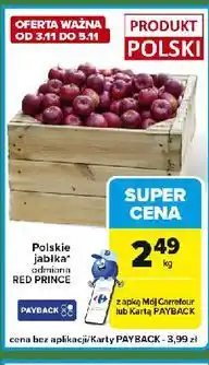 Carrefour Express Jabłka red prince Carrefour oferta