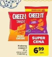 Carrefour Krakersy cheese chili Cheez-It oferta