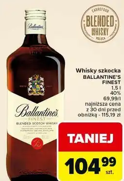 Carrefour Whisky Ballantine's Finest oferta