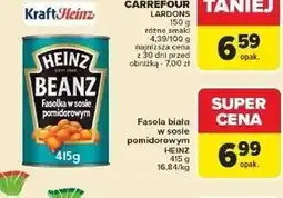Carrefour Fasolka w sosie pomidorowym Heinz oferta