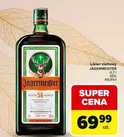 Carrefour Likier Jagermeister oferta