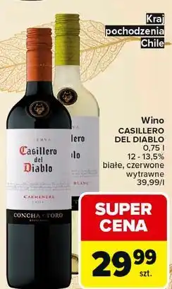 Carrefour Wino Casillero Del Diablo Sauvignon Blanc oferta