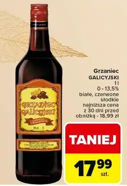 Carrefour Wino czekolada z pomarańczą Grzaniec Galicyjski oferta