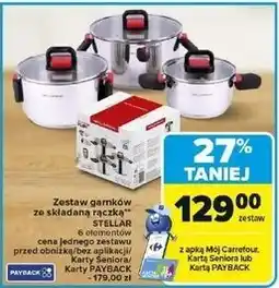 Carrefour Zestaw garnków stellar Florina (Florentyna) oferta
