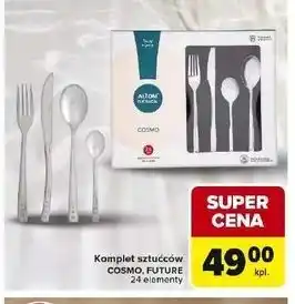 Carrefour Komplet sztućców future Altom oferta