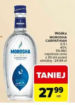 Carrefour Wódka Morosha Carpathian oferta