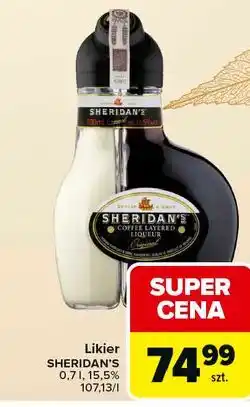 Carrefour Likier Sheridan's Coffee oferta