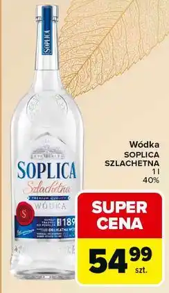 Carrefour Wódka Soplica Szlachetna oferta