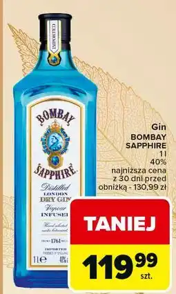 Carrefour Gin Bombay Sapphire oferta