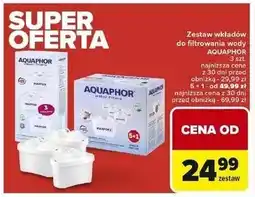 Carrefour Wkłady filtrujące maxfor+ Aquaphor oferta