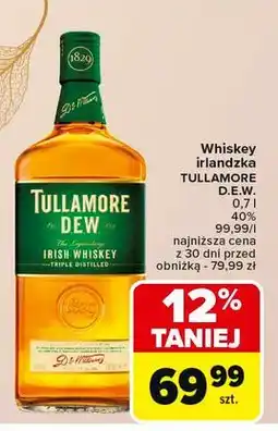 Carrefour Whiskey Tullamore Dew Original oferta