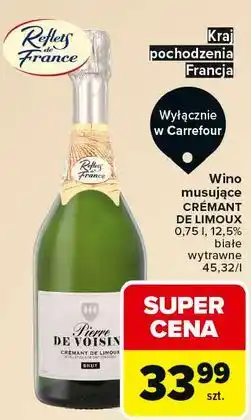 Carrefour Wino wytrawne Cremant De Limoux Brut oferta