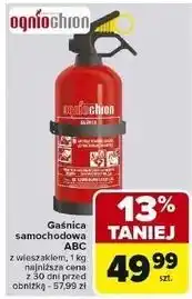 Carrefour Gaśnica proszkowa 1 kg abc Ogniochron oferta