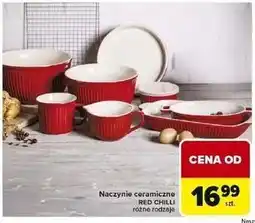 Carrefour Naczynie ceramiczne red chili oferta