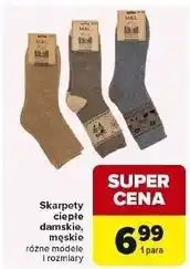 Carrefour Skarpety ciepłe oferta