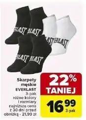 Carrefour Skarpety męskie Everlast oferta