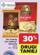 Carrefour Ser dojrzewający tarty twardy Dziugas oferta