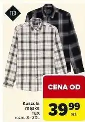 Carrefour Koszula męska s-3xl Tex oferta