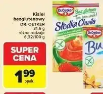Carrefour Kisiel truskawkowy z kawałkami owoców Dr. Oetker Słodka Chwila oferta