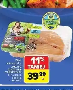 Carrefour Filet z piersi kurczaka Carrefour Targ Świeżości oferta