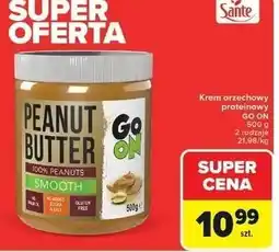 Carrefour Krem orzechowy gładki Sante Go On! oferta