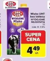 Carrefour Mleko bez laktozy 1.5% Mlekovita Wydojone oferta