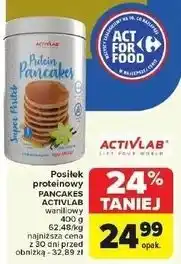 Carrefour Pancakes proteinowe waniliowe Activlab oferta