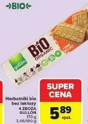 Carrefour Ciastka 4 zboża bez cukru Gullon oferta