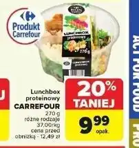 Carrefour Lunchbox proteinowy Carrefour Bon Appetit! oferta