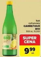 Carrefour Sok cytrynowy Carrefour Bio oferta