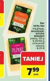 Carrefour Ser ekologiczny gouda - plastry Serabio oferta