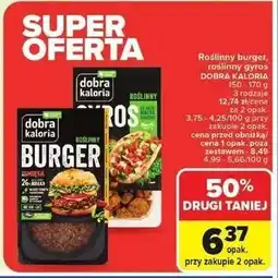 Carrefour Gyros roślinny Dobra Kaloria oferta
