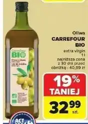 Carrefour Oliwa z oliwek pierwszego tłoczenia Carrefour Bio oferta
