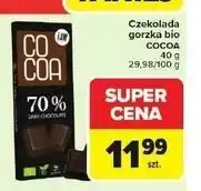 Carrefour Czekolada gorzka 70% Cocoa oferta
