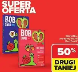 Carrefour Przekąska jabłkowo-truskawkowa Bob Snail oferta