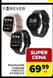 Carrefour Smartwatch fore vive sb-320 czarny Forever oferta