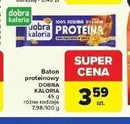 Carrefour Baton proteinowy z kremem orzechowym i wanilią Dobra Kaloria oferta