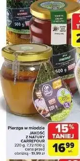 Carrefour Pierzga w miodzie Carrefour Targ Świeżości oferta