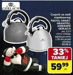 Carrefour Czajnik ambiente 2.8 l Gerlach oferta