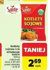 Carrefour Kotlety sojowe a'la schabowe Sante oferta