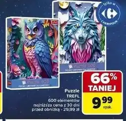 Carrefour Puzzle 600 el. Trefl oferta