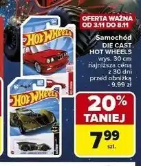 Carrefour Samochodzik Hot Wheels oferta