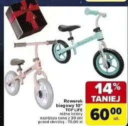 Carrefour Rowerek biegowy Top Life oferta