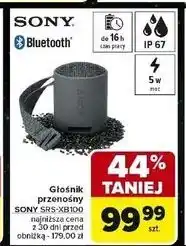 Carrefour Głośnik srs-xb100 Sony oferta