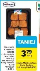 Carrefour Kieszonki z łososia pieczarkami Koral oferta