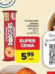 Carrefour Ciastka jammie dodgers oferta